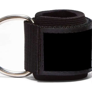 Sangle de cheville double anneau en D pour machine à câble, entraînement de gym, rembourrée en néoprène, réglable, accessoire de fitness pour l'entraînement des jambes, pour femmes - Product Image 3