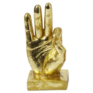 Creative Hand Shaped <b>Book</b> Stand & <b>Display</b> Holder Vintage Bronze Resin Hand Sculpture Decorative Jewelry Tray & Phone Bracket for - Product Image 3