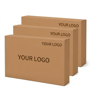 Corrugated Varnished Shipping Paper Box Durable ECommerce <b>Logistics</b> <b>Packaging</b> Finished Protective Mailing Custom Kraft Cardboard - Product Image 3