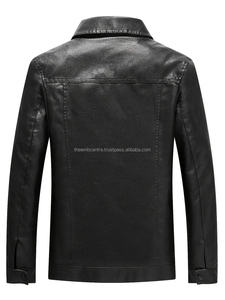 Meilleur prix sur mesure hommes mode vestes en cuir nouveauté hommes vêtements meilleure vente vestes en cuir tenue décontracté pour l'hiver - Product Image 4