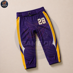 For Wholesale Rate Custom Logo Polyester Jersey and Padded Pants Private <b>Label</b> Customized OEM ODM American Football Uniform Set - Product Image 5