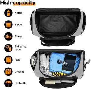 Tactical Outdoor Cordura Duffle Bag - Water Resistant Gym Bag - Heavy Duty <b>Large</b> Travel <b>Holdall</b> for <b>Men</b> Sports - Product Image 3