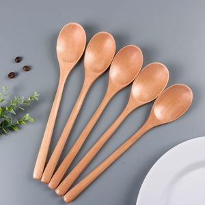 Wooden Natural 6-Piece Gold Plated <b>Mirror</b> Polish Eco-Friendly Dishwasher Safe Spoon Set High Quality - Product Image 6