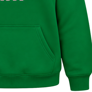   Sudadera con Capucha Rosa con Letras Griegas y Diseño Frontal Bordado Personalizado, Cómoda Mezcla de Algodón y Felpa, Informal para Mujer - Product Image 6
