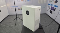 Sistem Udara Segar Komersial yang Dipasang di Dinding, Ventilator Monitor CO2 untuk Ruang Rapat Kantor, Lobi Bank