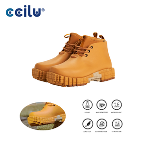 Fashionable comfort all weather men's short ankle <b>boots</b> - Product Image 1