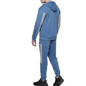 Made In Pakistan High Quality Custom Logo Men Tracksuit Wholesale Cheap Price Full <b>Zip</b> <b>Hooded</b> Side Pocket Men Tracksuits - Product Image 4