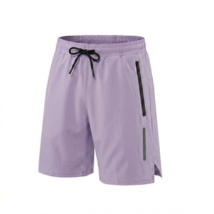 Pantalones Cortos Cargo para Hombre Más Vendidos de Alta Calidad con Bolsillos Delanteros, de Lona Transpirable, de Cintura Media y Cierre con Cordón, con Detección de Agujas - Product Image 4