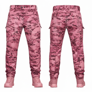 Apparel Uniform <b>Camouflage</b> Custom Design Pattern <b>Cargo</b> Pants Unisex Premium Quality Slim Fitted Breathable Protective Pants - Product Image 6