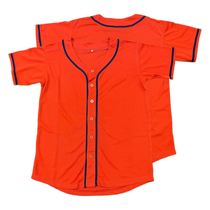 Camiseta Deportiva de Béisbol para Hombre, Color Verde Oliva, Manga Corta, Cierre de Botones, Absorbe la Humedad, Poliéster, Corte Regular, Talla L para Adultos - Product Image 5
