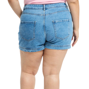 Jupe en jean pour femmes grandes tailles, tissu en gros, personnalisable, échantillon gratuit, meilleure qualité - Product Image 2