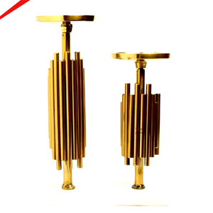 Porte-bougie décoratif luxueux et attrayant pour mariage, design moderne. - Product Image 4