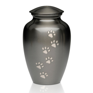 Urna Funeraria Amarilla Eternal Harmony, Urna Conmemorativa Grande Hecha a Mano para Cenizas Humanas, Acabado Elegante, Bolsa de Terciopelo - Product Image 3