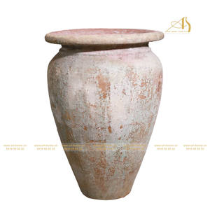 Pot de fleurs en céramique Art-home, argile galvanisée moderne de haute qualité, céramique Kaoli jaune AN546H110, mini paysage, jardin, maison - Product Image 1