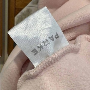 Custom Women Men Winter Pink <b>Mock</b> <b>Neck</b> Fleece Sweatshirt Front Parke Logo Printed Embroidery 100% Cotton Oversized Eco-Friendly - Product Image 6