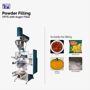 Powder Pouch Packing Machine with Automatic Filling and <b>Sealing</b> System - Product Image 1