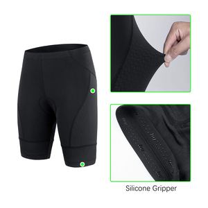 Shorts de course et de cyclisme pour femmes sur mesure de haute qualité, taille haute, élastiques, séchage rapide, respirants, en toile et polyester, pour l'extérieur - Product Image 4