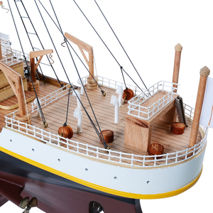 Maqueta de Madera Hecha a Mano del Titanic, Pintada, a Gran Escala, Regalo para Coleccionistas Náuticos, 101.6Lx11.43Wx35.56H cm - Product Image 6