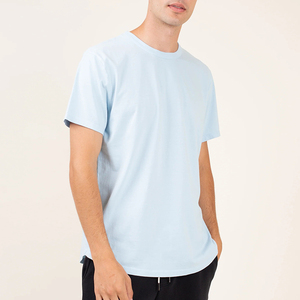 T-shirt col en V pour homme, coupe ajustée, décontracté, léger, en coton doux, mode estivale, élégant, basique, confortable pour tous les jours - Product Image 3