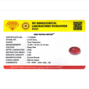 โอปอลอะคีคจากเยเมนทรงรีธรรมชาติ น้ำหนัก 10.05 กะรัต สำหรับเครื่องประดับชั้นดี - Product Image 4