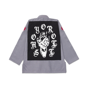 ชุดยิวยิตสู โชยอรอล รุ่นใหม่ล่าสุดปี 2026 ดีไซน์ลายเพิร์ลวีฟ ผ้าฝ้ายยืด 100% ชุดยิวยิตสู บีเจเจ ยิวยิตสู โยคะ แฟลม คิโมโน ชุดศิลปะการต่อสู้ - Product Image 2