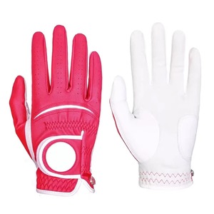 Hot Sale Men's High-Grade Sheepskin Cabretta Leather Golf <b>Glove</b> Durable Soft Breathable <b>Moisture</b> Wicking Outdoor Sports Hand - Product Image 1