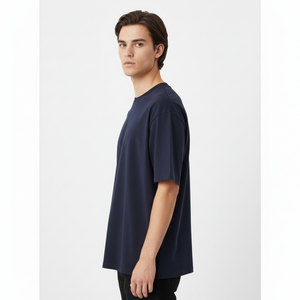 Camiseta Lisa de Algodón 100% de Alta Calidad, 240GSM, 280GSM, 300GSM, Impresión Personalizada, Marca Privada, Premium, Talla Grande - Product Image 6