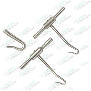 Scie à fil Gigli réutilisable de haute qualité en acier inoxydable avec poignée par Hasni Surgical Logo personnalisé - Product Image 1