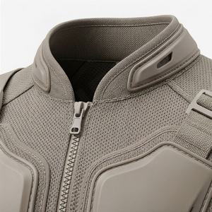 แจ็คเก็ตหนังแท้สำหรับขี่มอเตอร์ไซค์คุณภาพดีที่สุดสำหรับผู้ชาย รุ่นใหม่ล่าสุดสำหรับฤดูหนาว พร้อมแผ่นป้องกันที่ถอดออกได้ สามารถสั่งทำได้ - Product Image 4