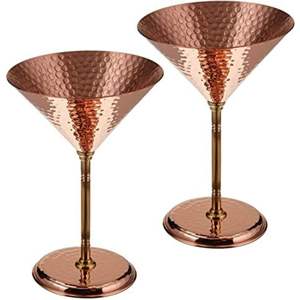 Verre à vin, flûte à champagne, coupe à cocktail en acier inoxydable plaqué cuivre de luxe, gobelet métallique pour bar, mariage, fête, décoration - Product Image 3