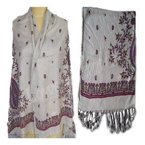 Bufanda de Viscosa con Estampado Floral Paisley, Suave, Ligera, Elegante, con Patrón Floral, Chal de Moda para Mujer - Product Image 4