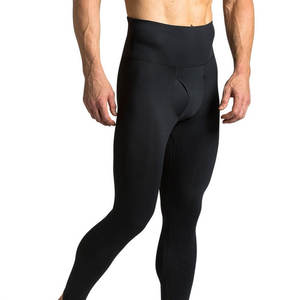 Leggings Deportivos Ligeros y Transpirables para Hombre, Corte Ajustado, Compresión Atlética, Cintura Elástica, Material de Poliéster/Algodón para Gimnasio - Product Image 5