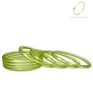 Designer Kashmiri Jelly Green Acrylic Fashion Bangles Collection Premium Fashion Jewellery for Women at Wholesale Price - Product Image 1