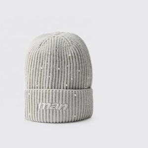 Custom Beanie Knit Soft Warm Cuffed Beanie <b>Hat</b> for <b>Winter</b> Season 100% Genuine Material Wholesale Price <b>Men</b> Beanie Customized - Product Image 5