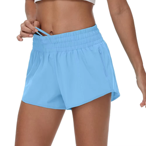 กางเกงขาสั้นผู้หญิงผ้าฝ้ายออกแบบเองได้ คุณภาพสูง สวมใส่สบาย ระบายอากาศได้ดี แห้งเร็ว เหมาะสำหรับออกกำลังกาย ใส่ลำลองในฤดูร้อน - Product Image 2