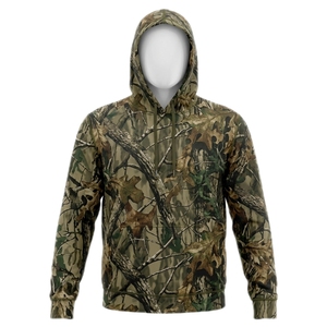 OEM Wholesale Custom Print Camouflage High-Quality Waterproof Men's Outdoor Sports Camouflage Hunting Men's Hoodie - Product Image 3