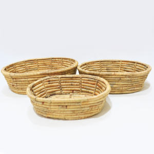 Panier de rangement vintage en jonc de mer tressé, multi-usages, petit format, pour la maison - Product Image 6