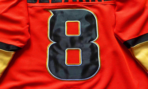 เสื้อฮอกกี้น้ำแข็งคุณภาพสูง PUFFIN SPORTS แบบสั่งทำพิเศษสำหรับผู้ชาย แขนยาว พิมพ์ลายแบบ Sublimation คอวี ระบายอากาศได้ดี ผลิตจากโพลีเอสเตอร์ ขนาดสำหรับผู้ใหญ่ - Product Image 5