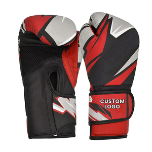 Guantes de Boxeo de Piel de Vacuno de Primera Calidad, Diseño Superior, Venta Caliente, Logotipo Personalizado, para Adultos, Entrenamiento Deportivo - Product Image 5