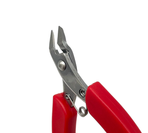 Mini alicates de grado Industrial de acero inoxidable tipo japonés, mango suave, mandíbula biselada, herramientas de corte y pelado métricas - Product Image 3