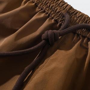 Man Bermuda Summer <b>Elastic</b> Waist Quick Dry Midi Oversized Cargo Shorts Men Casual Streetwear Overall Workout Short Pants - Product Image 2