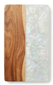 Planche à découper rectangulaire en bois résistante à la chaleur avec poignée de couteau en bois, taille personnalisable pour la maison et les restaurants - Product Image 4