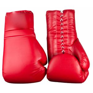 Guantes de Boxeo de Último Modelo, Guantes de Boxeo de Nuevo Diseño en Cuero PU con Cordones y Correa de Muñeca Ajustable - Product Image 4