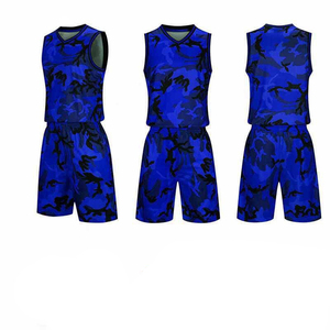 Chaleco Deportivo sin Mangas con Estampado de Camuflaje Personalizado, Pantalones Cortos de Baloncesto, Uniforme de Baloncesto de 2 Piezas de Alta Calidad - Product Image 2