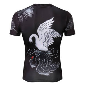Oem Unisex Quick Dry Gym T-Shirt Casual <b>Polyester</b> <b>Tshirt</b> Custom Printing Logo Blank Design Men' - Product Image 5
