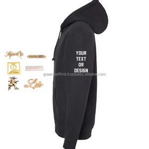 Sweat à capuche clouté zippé noir Grunge Zip Cross Pendant - Product Image 5