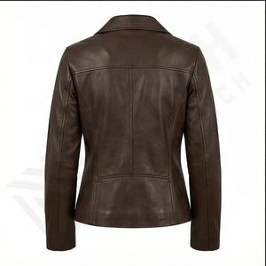 Chaqueta de piel de oveja auténtica superventas para mujer, abrigo de invierno de manga larga, chaqueta de piel personalizada de moda de alta calidad - Product Image 3