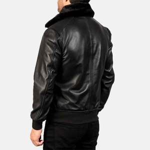 Chaquetas de Cuero Genuino Personalizadas, Chaquetas de Motocicleta de Cuero para Hombre a la Moda - Product Image 2