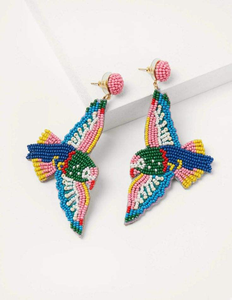 Boucles d'oreilles tendance personnalisées avec perles, bijoux faits à la main pour femmes, pour les soirées, à prix abordable, boucles d'oreilles à clous tendance - Product Image 1