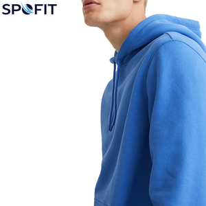 Sweat à capuche décontracté pour homme, coupe régulière, logo personnalisé, grande taille, hiver, 100% coton, de bonne qualité, coupe ample - Product Image 3